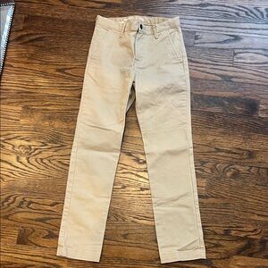Boys khaki - 12 slim flexible.